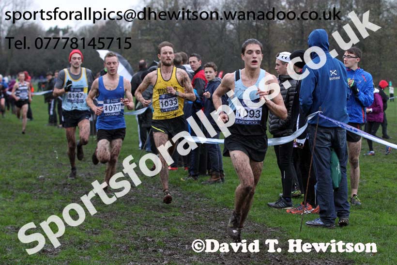 Senior men, British Athletics Liverpool Cross Challenge, Sefton Park, Liverpool. Photo: David T. Hewitson/Sports for All Pics